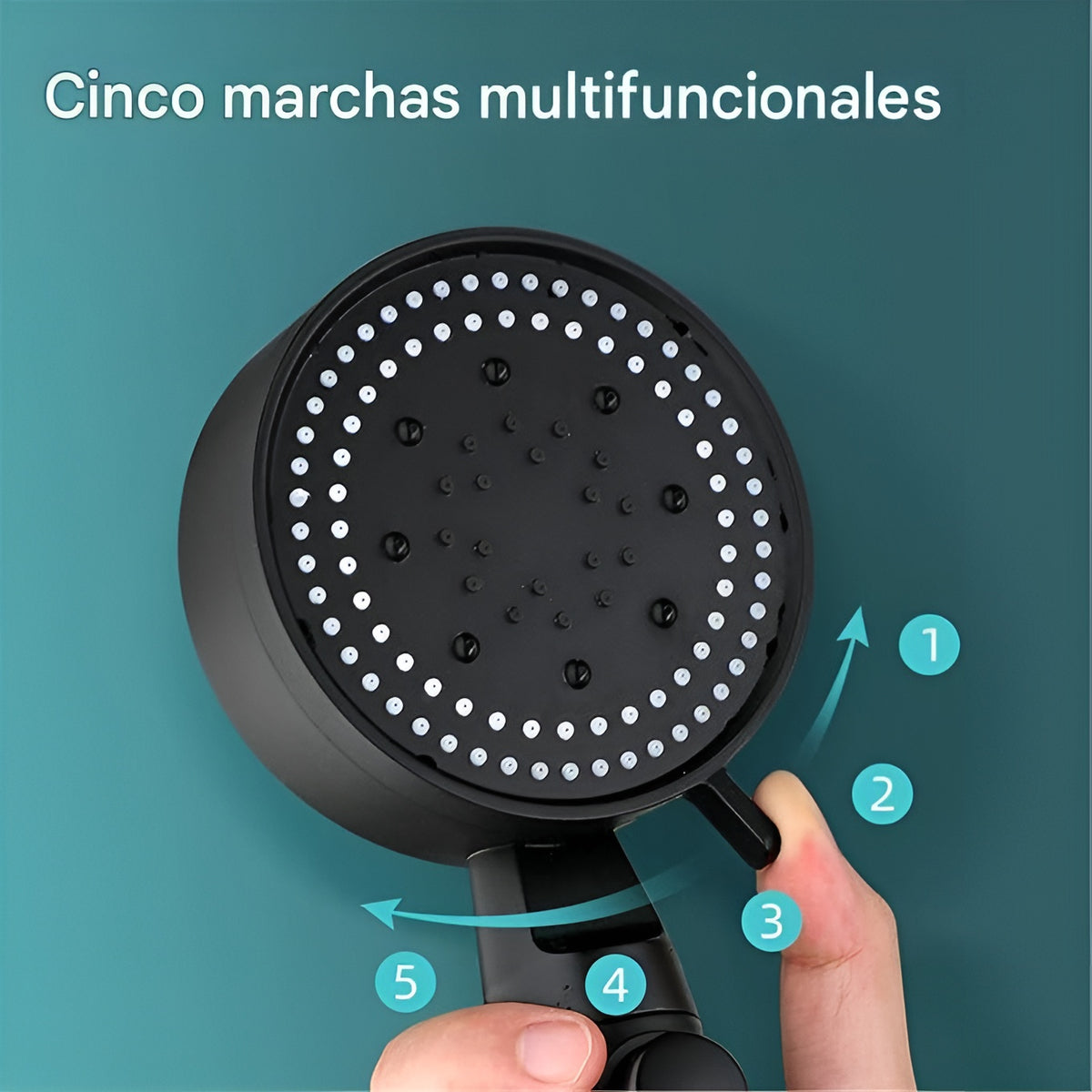 Cabezal de ducha de Ahorro de agua con 5 modos – Envío a toda Venezuela – NQLN Store