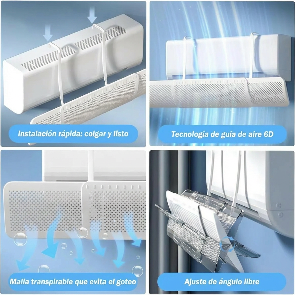 Proteccion de Flujo de Aire acondicionado Directo