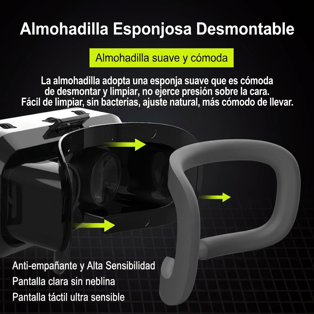Lentes Realidad Virtual 3d para telefono
