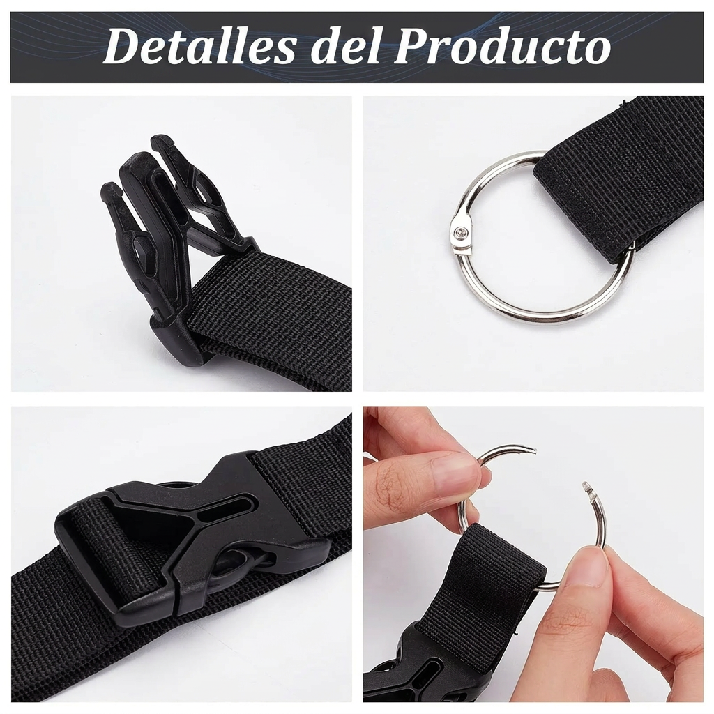 Correa de bolso morral multifuncional