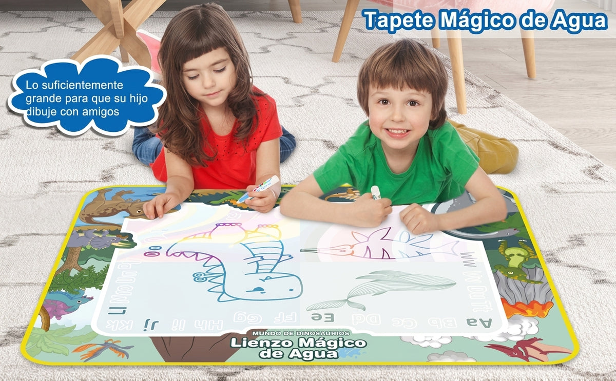 Alfombra magica de agua para dibujar