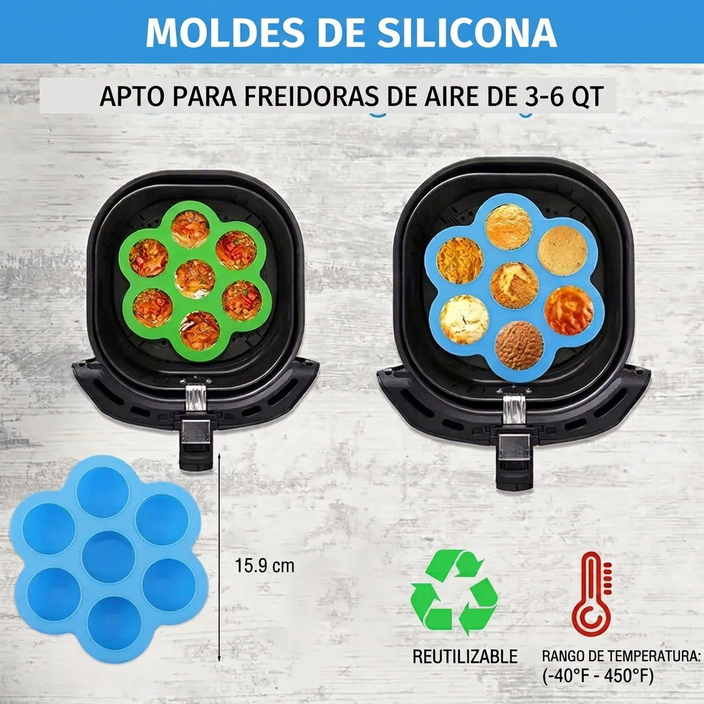 Molde de silicona para Air Fryer