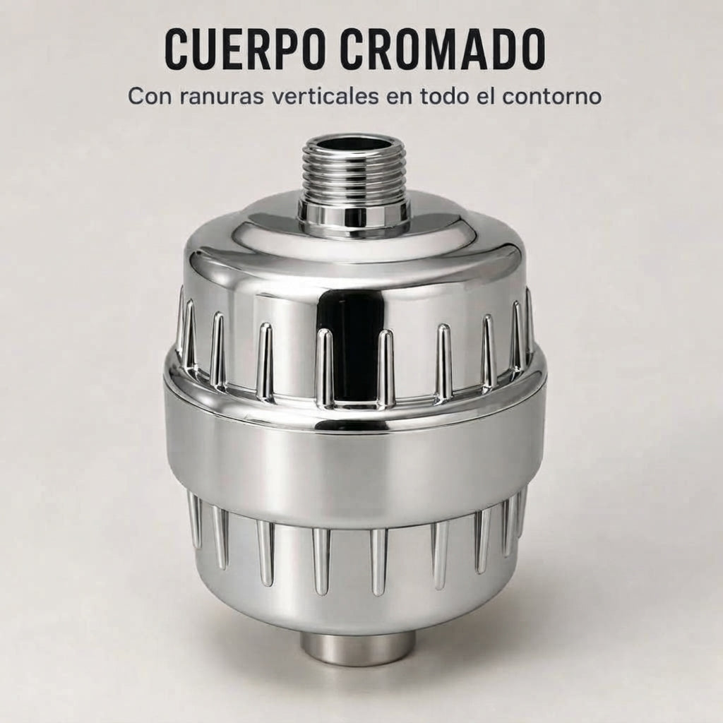 Filtro de cabezal universal para regadera