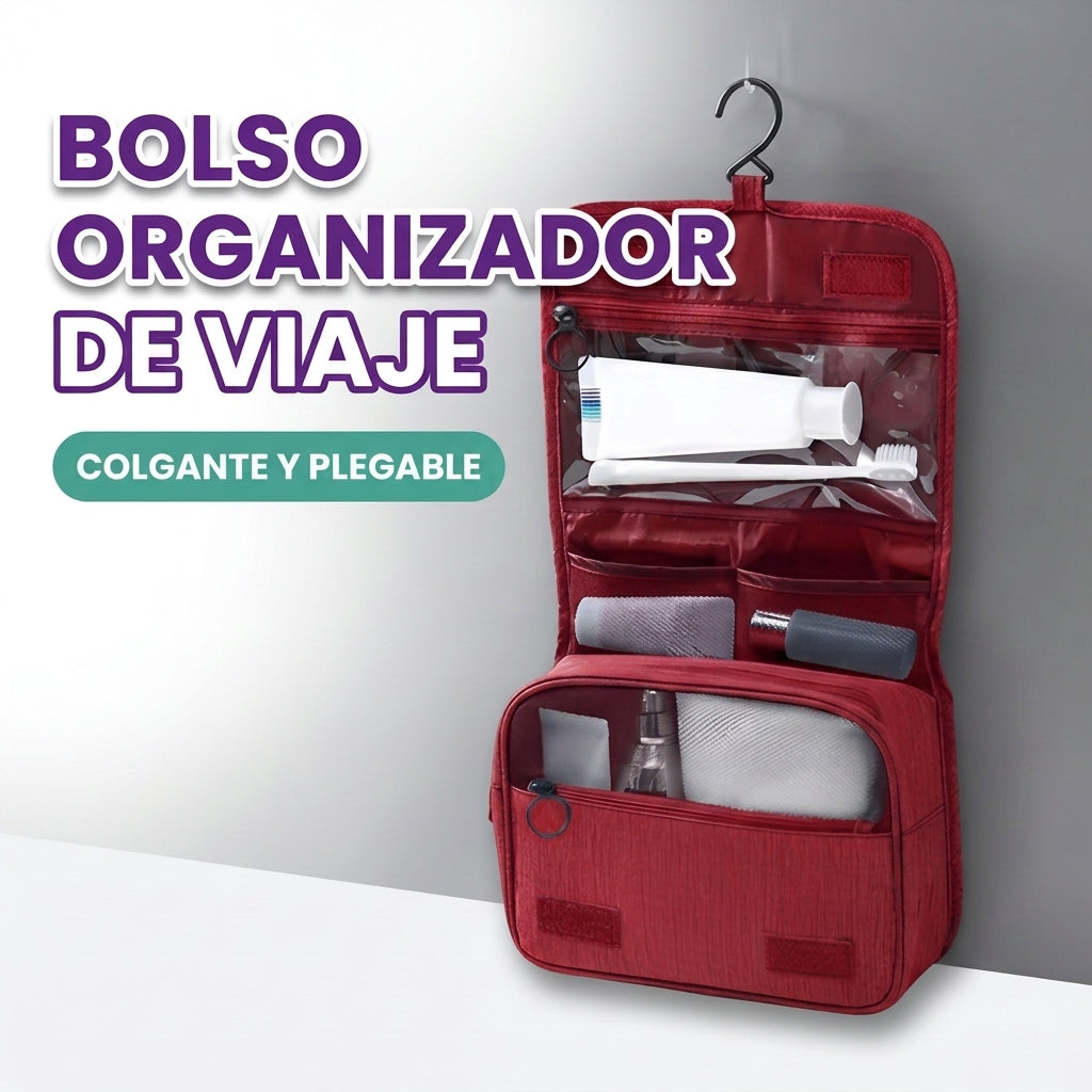 Bolso organizador de viaje para cosmeticos