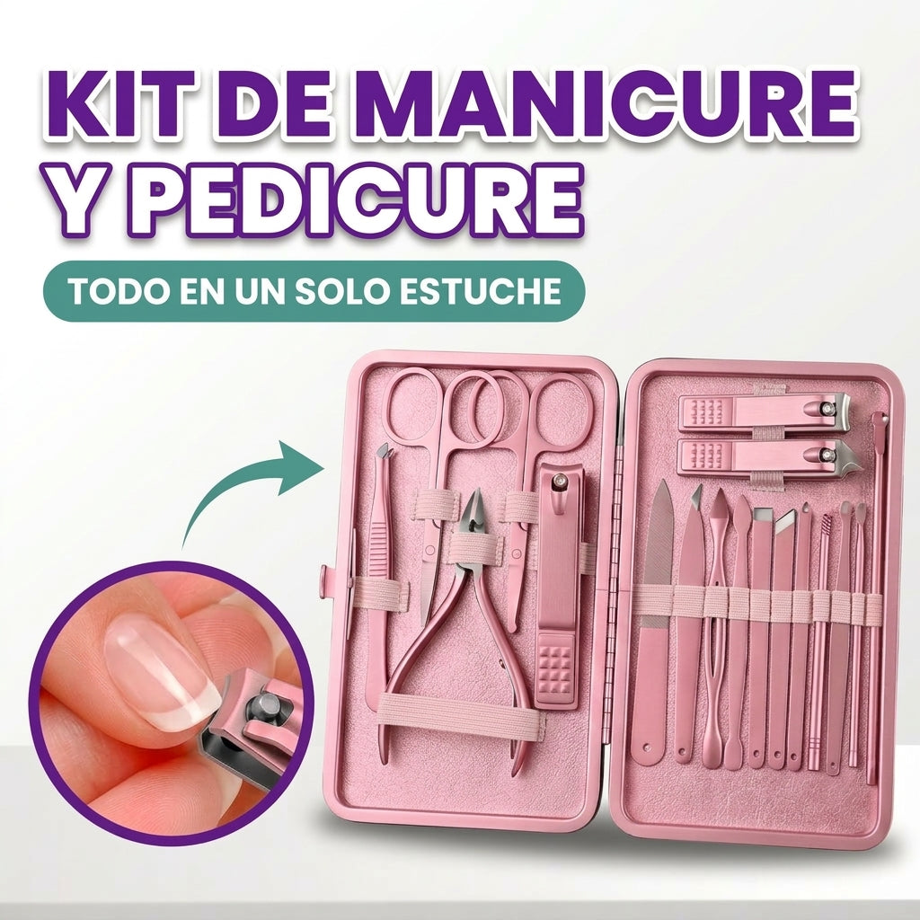Kit de manicure y pedicure