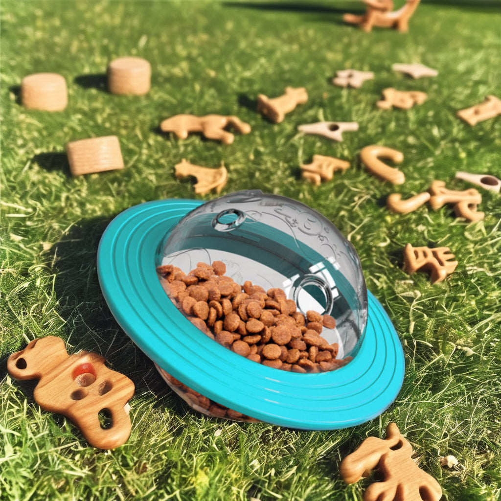 juguete interactivo de alimentacion para perros