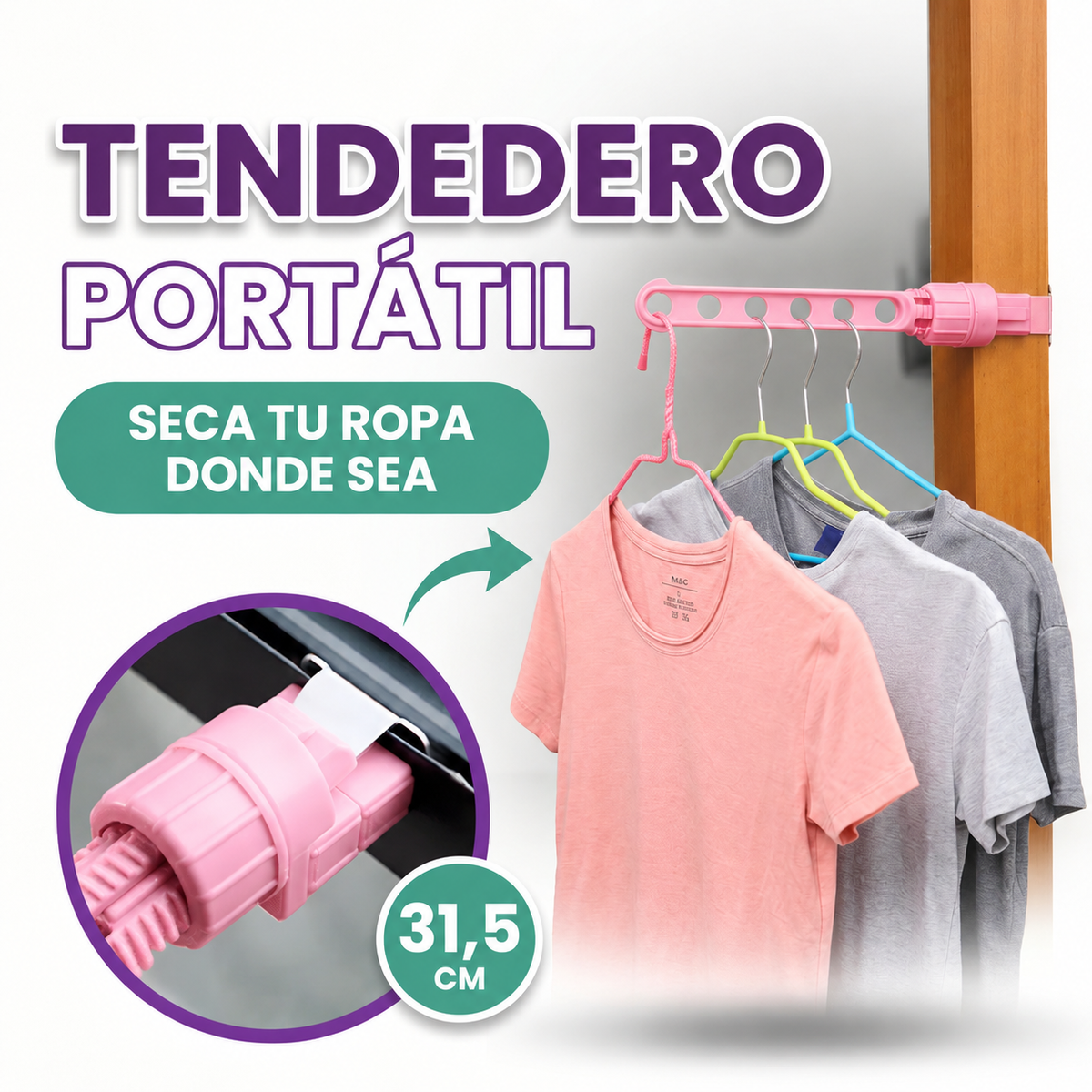 Tendedero portatil