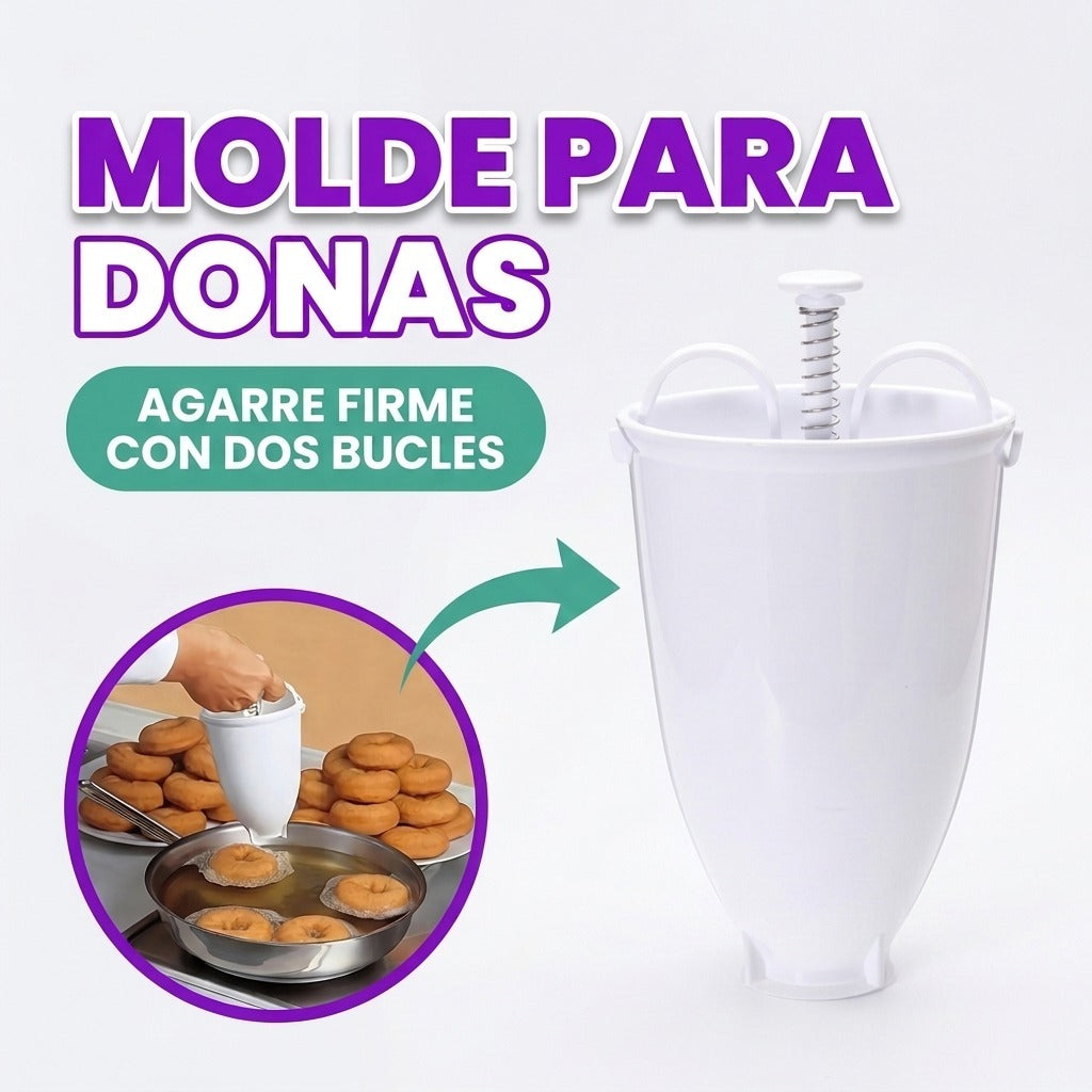 Molde de plastico para donas