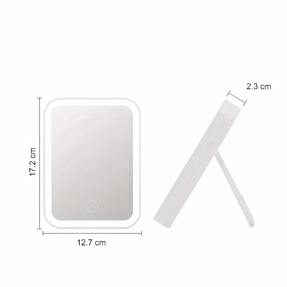 Espejo con luz LED