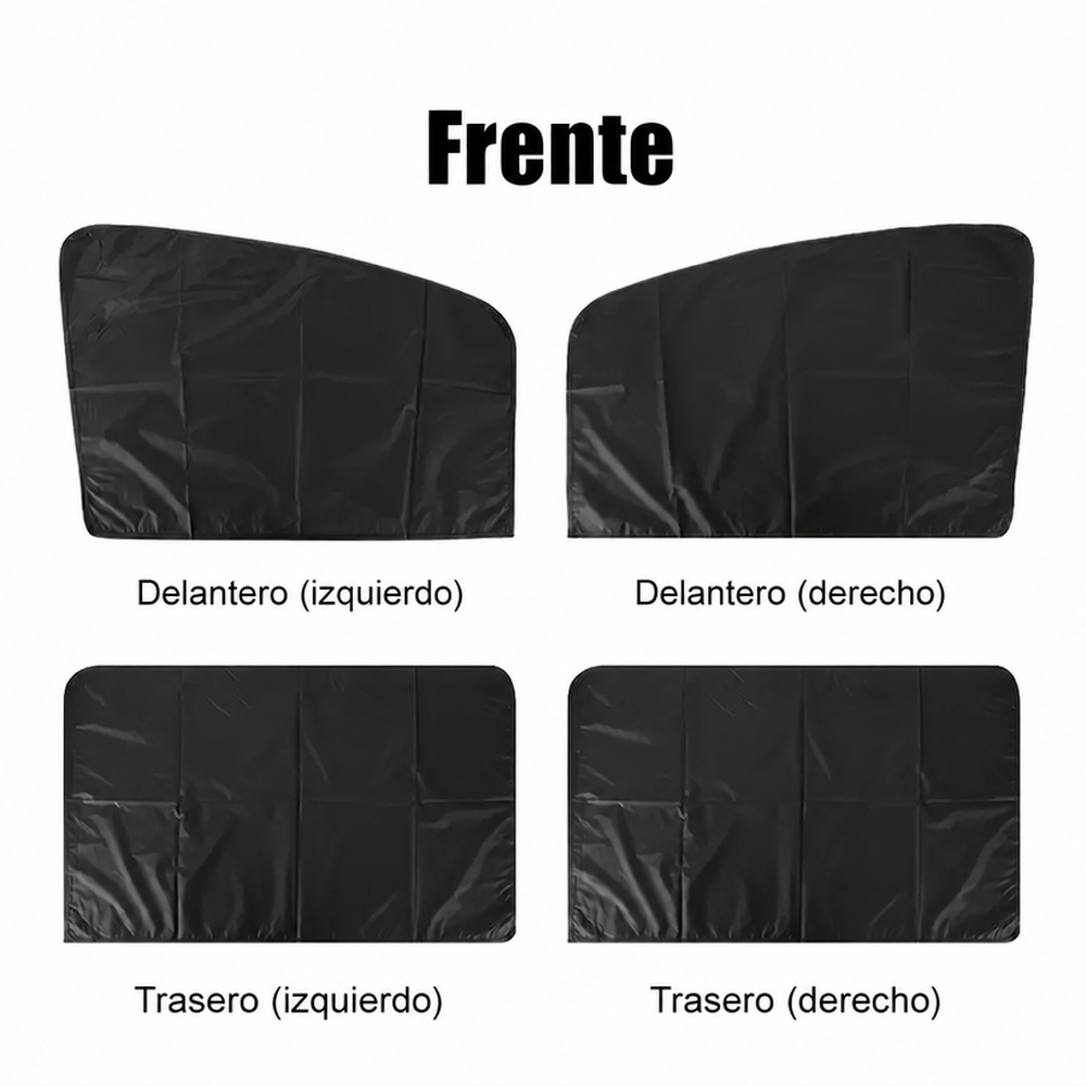Sombrilla magnetica para ventana de auto