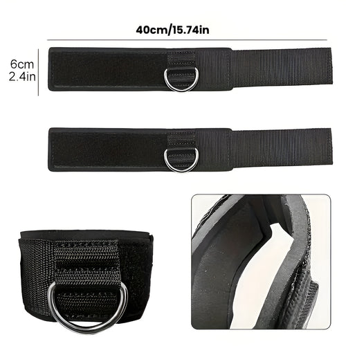 Bandas ajustables de tobillo para entrenamiento