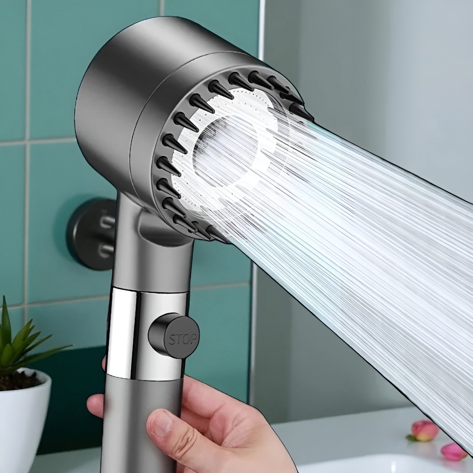 Cabezal de ducha de mano con filtro – Disponible en NQLN Store con envío gratis desde $20