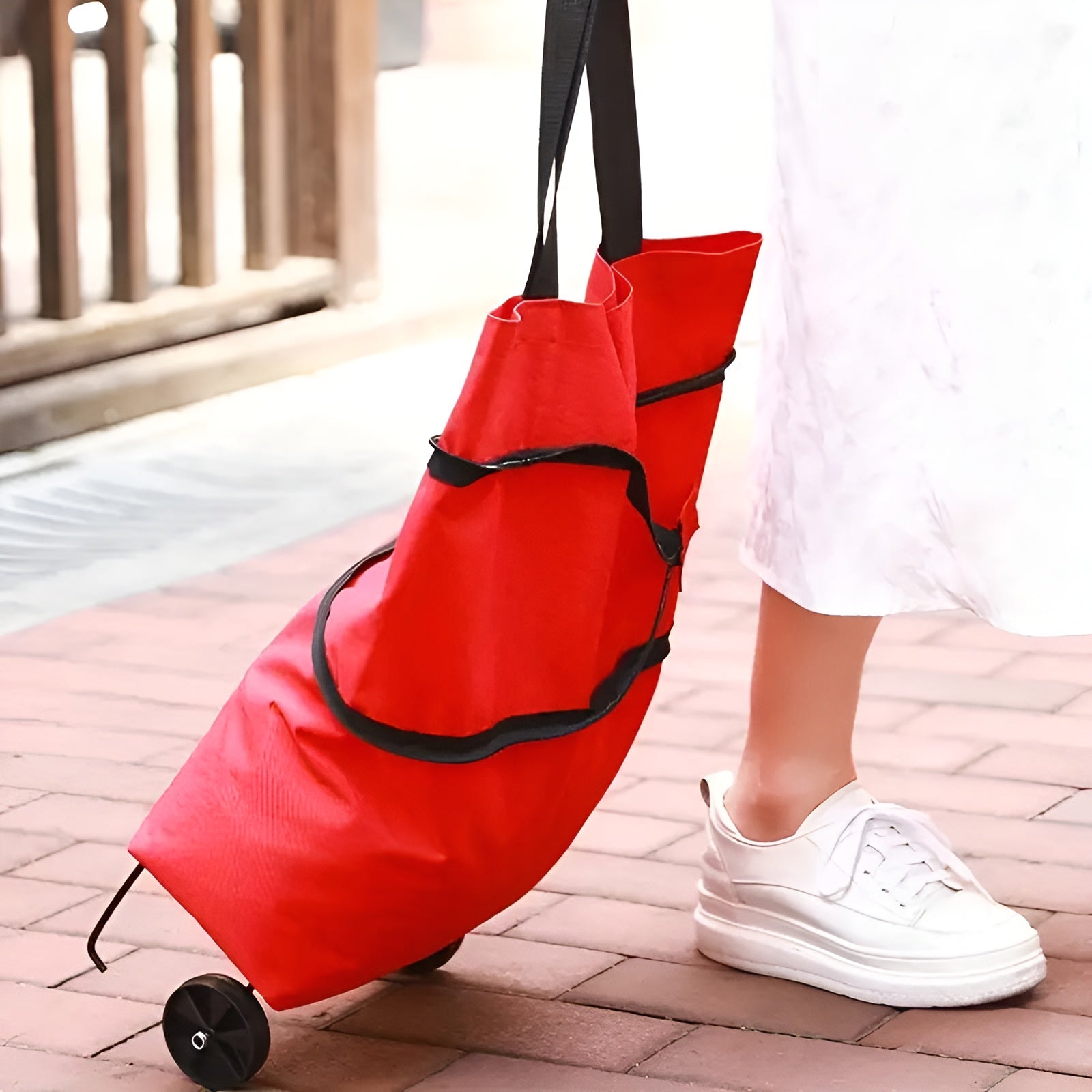 Carrito Bolso Plegable para compras de supermercado – Tienda online NQLN Store Venezuela
