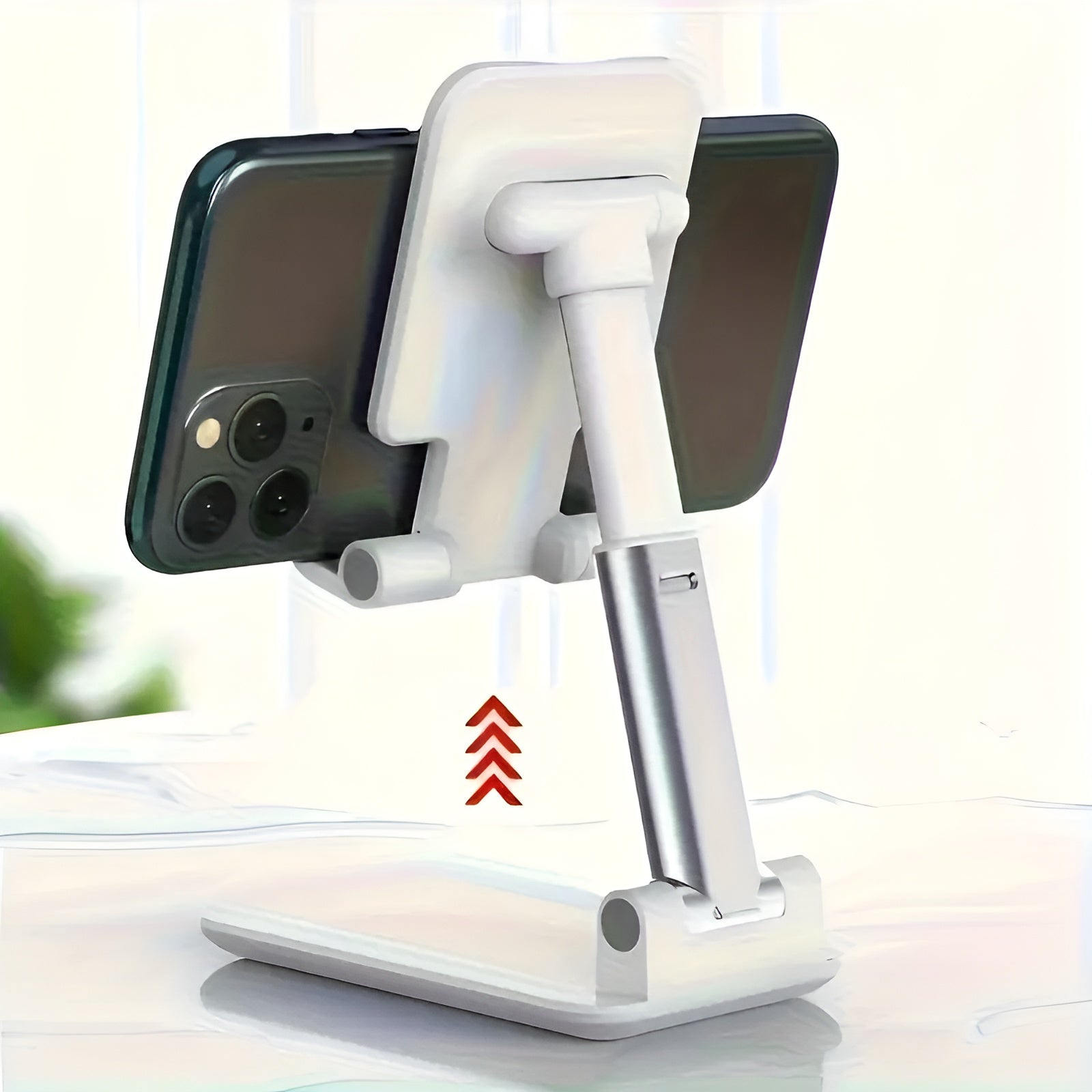 Soporte de teléfono celular o tablet – Vista de cerca del producto – NQLN Store