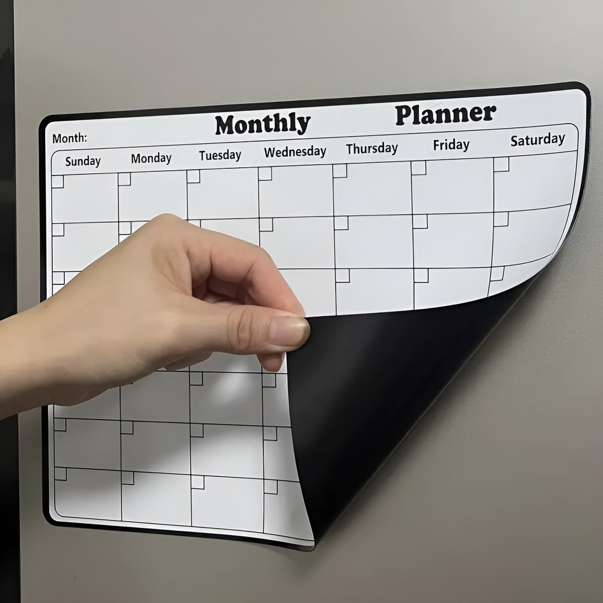 Calendario semanal y mensual magnético – Presentación del producto – Comprar en NQLN Store