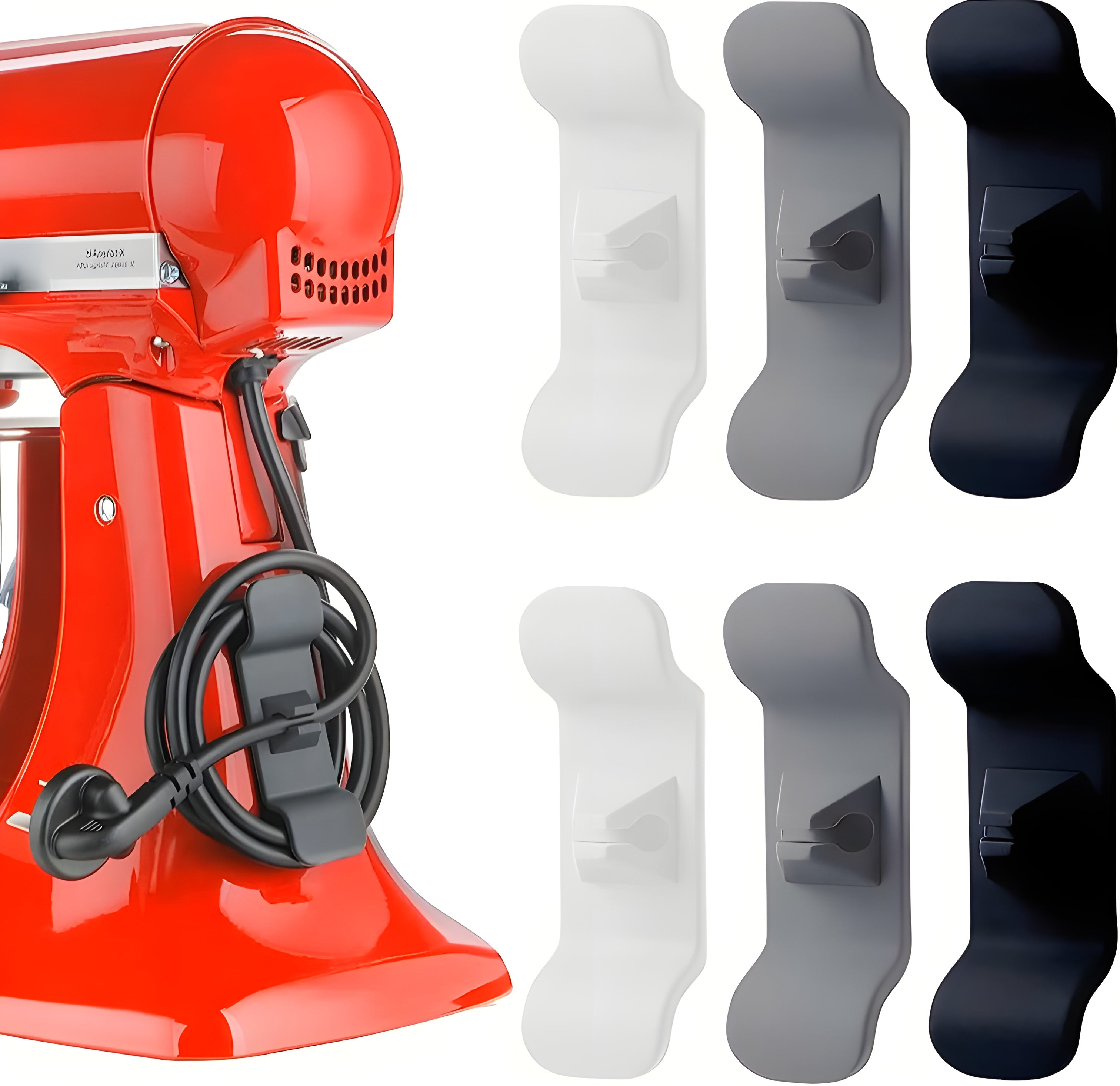 Organizador de cables de silicona (Pack de 5) – Comprar al mejor precio en NQLN Store Venezuela