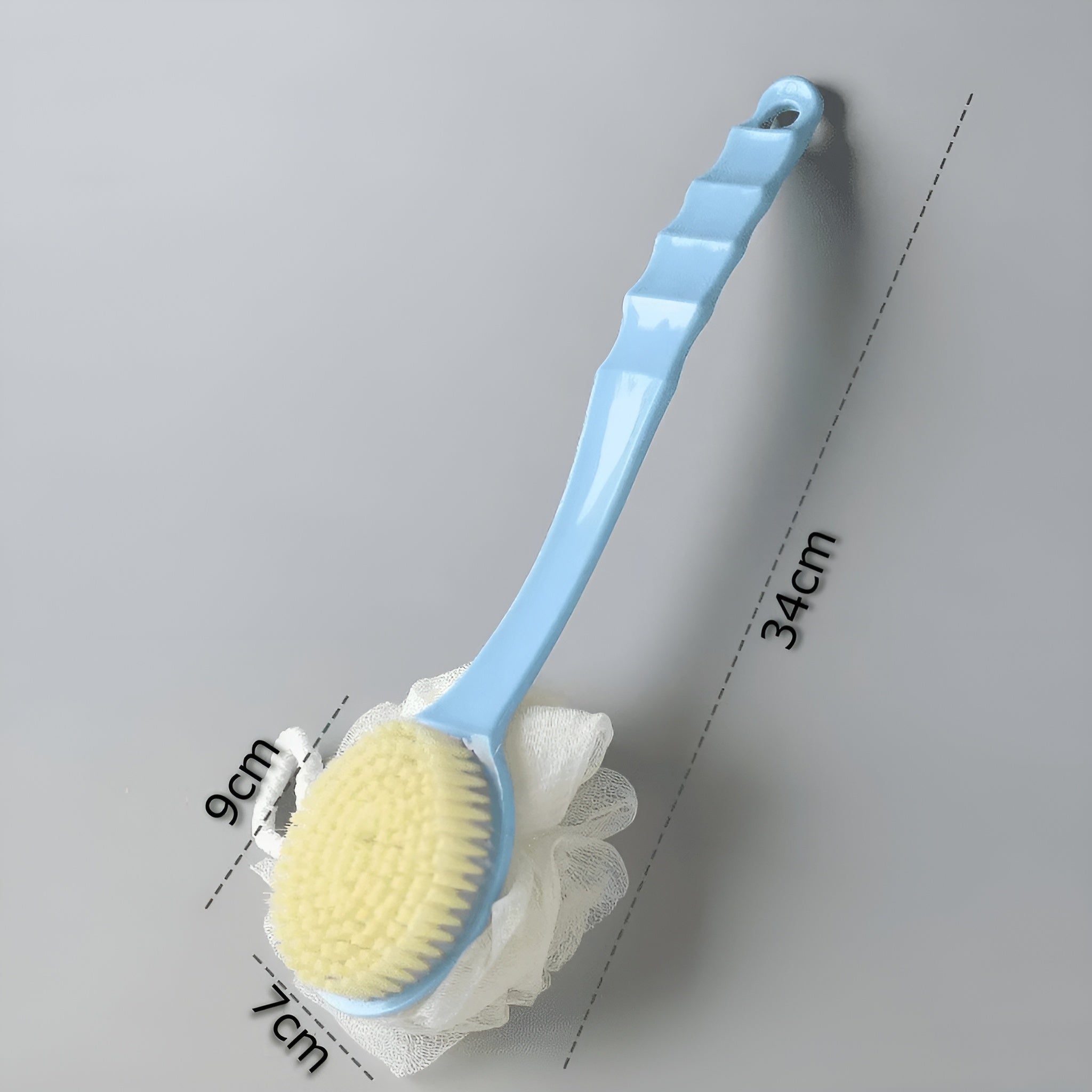 Cepillo exfoliante de baño – Vista detalle del producto – NQLN Store