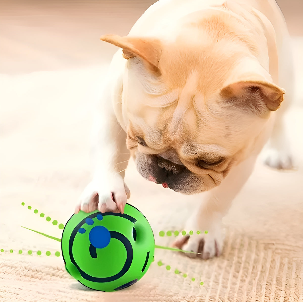 Pelota interactiva para perros – Disponible en NQLN Store con envío gratis desde $20