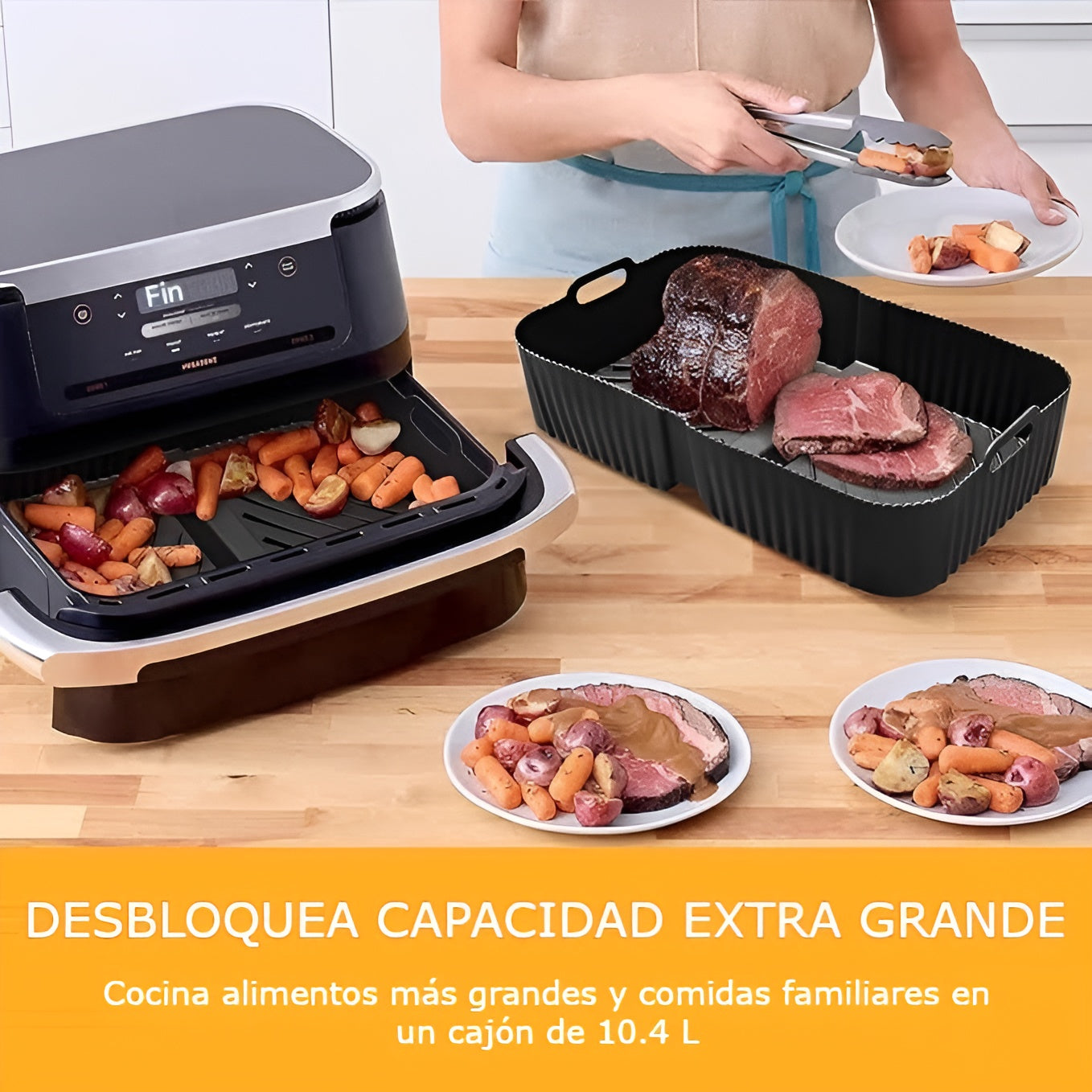 Bandeja Silicona Freidora de Aire – Tienda online NQLN Store Venezuela