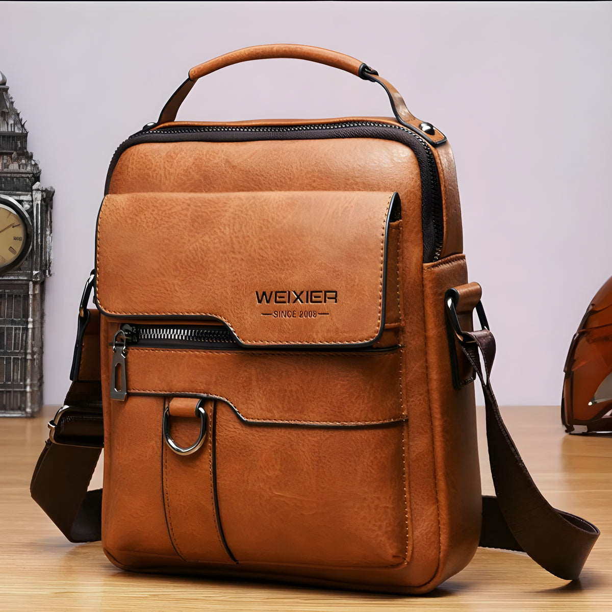 Bolso Bandolero de Cuero Sintético – Tienda online NQLN Store Venezuela