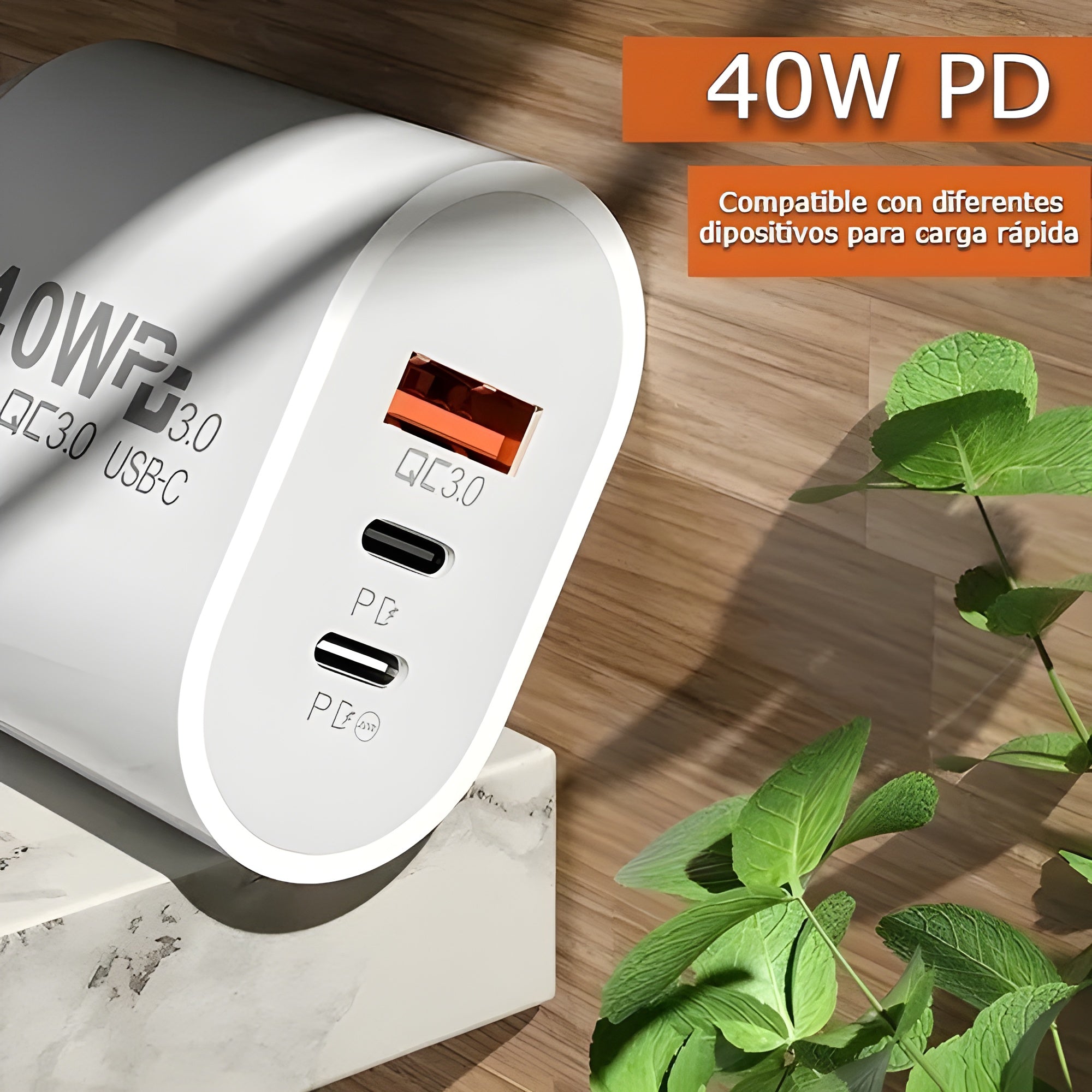 Cargador 3 USB de 40W – Comprar al mejor precio en NQLN Store Venezuela