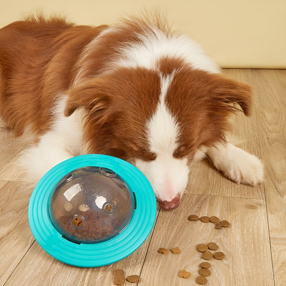juguete interactivo de alimentacion para perros