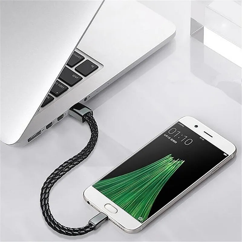 Pulsera Cable de carga USB – Vista de cerca del producto – NQLN Store