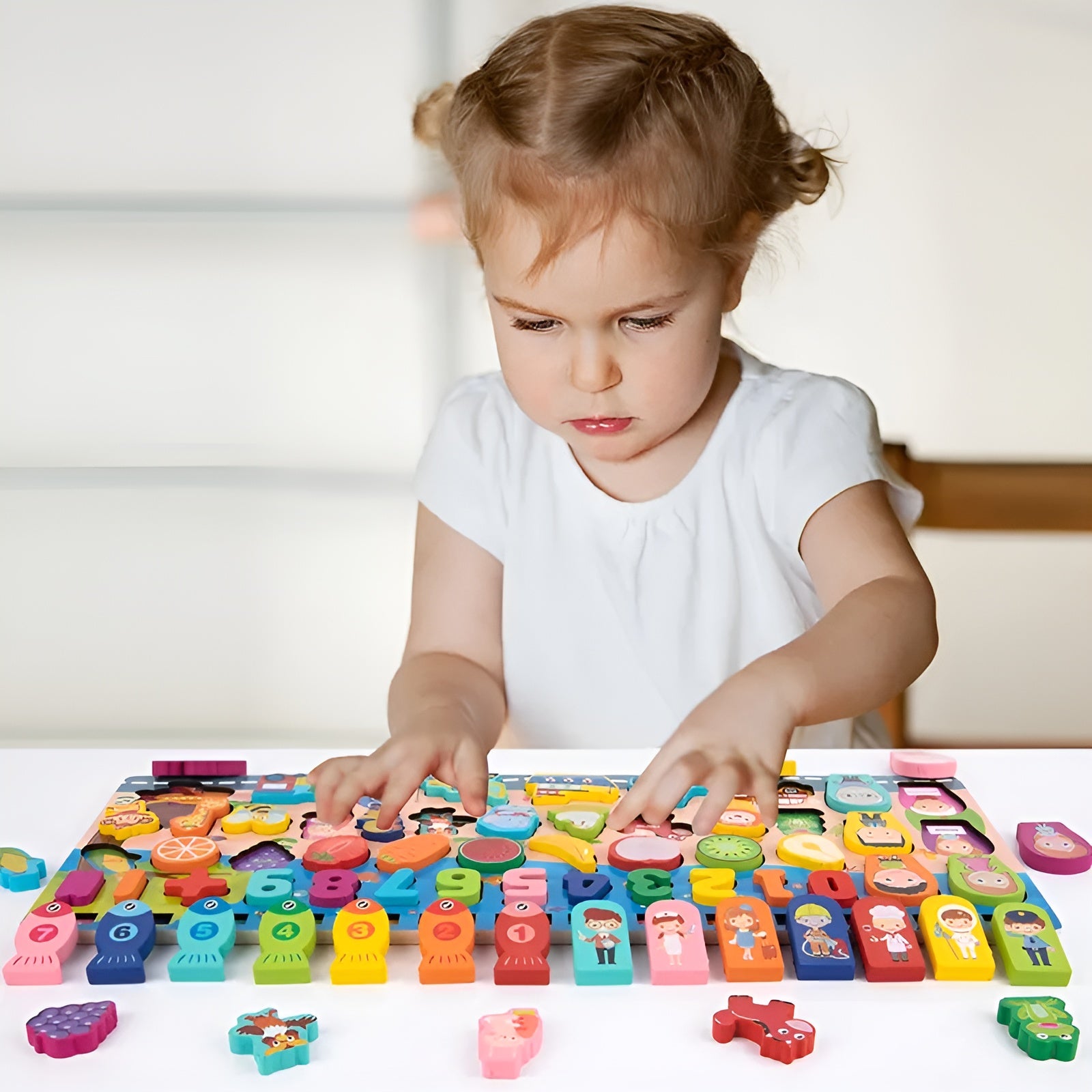 Juego de Pesca Magnetico Puzzle Rompecabezas de Madera – Tienda online NQLN Store Venezuela