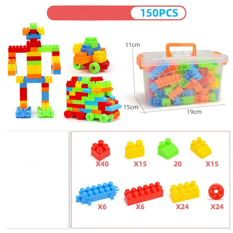 Bloques de construcción 150 piezas – Tienda online NQLN Store Venezuela
