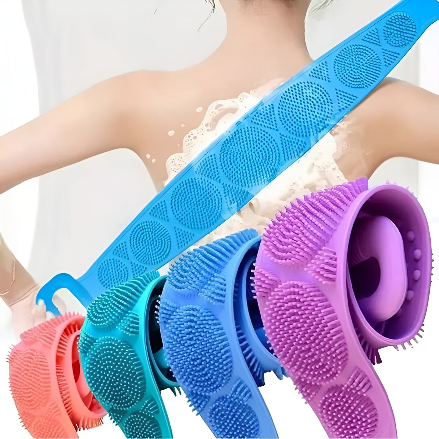 Cepillo de silicona exfoliante para espalda – NQLN Store Venezuela, tienda online con envío a todo el país