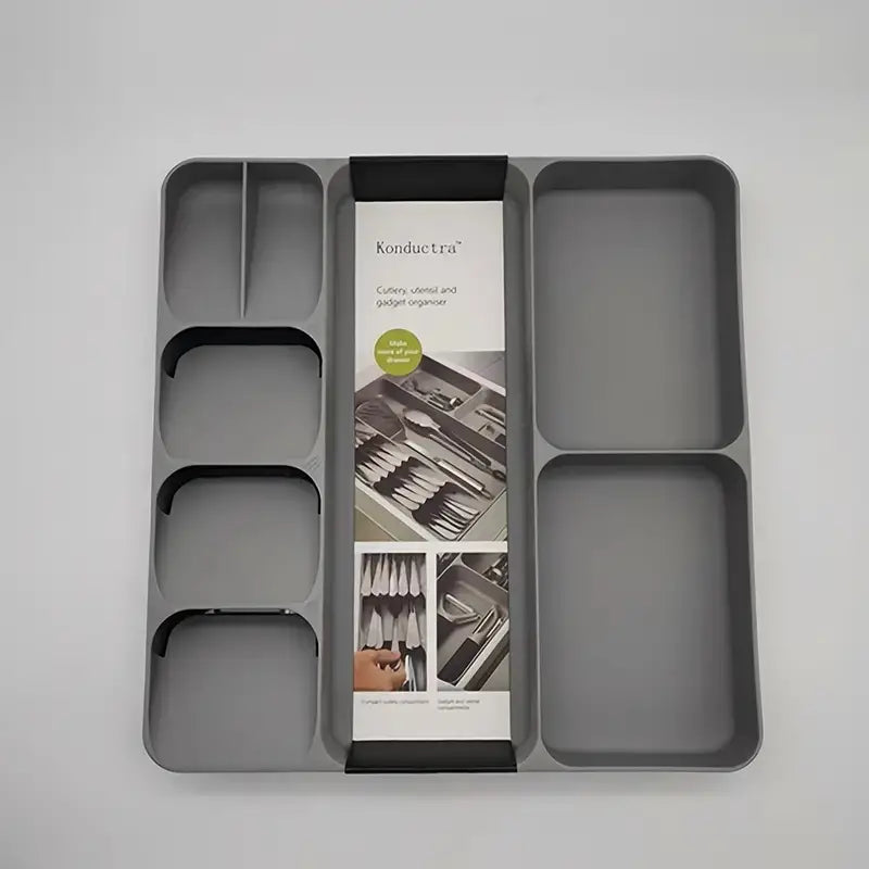 Caja de almacenamiento de cubiertos para gaveta – Presentación del producto – Comprar en NQLN Store