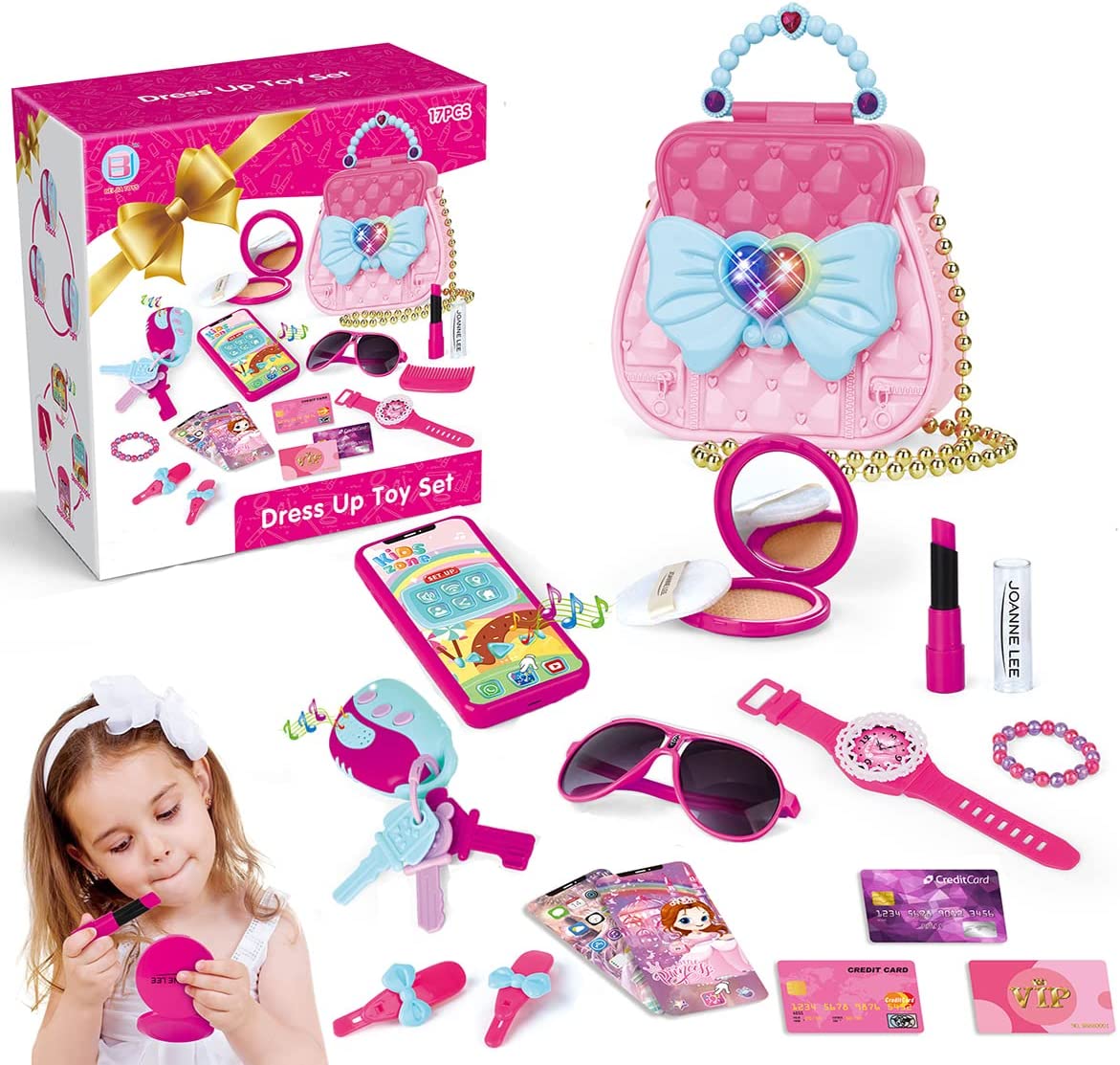 Cartera para ninas de 17 piezas – Disponible en Caracas y Margarita – NQLN Store
