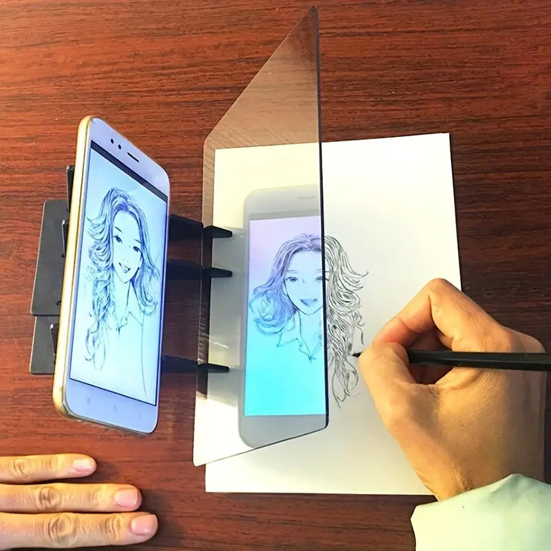 Tablero óptico para dibujar – Vista de cerca del producto – NQLN Store