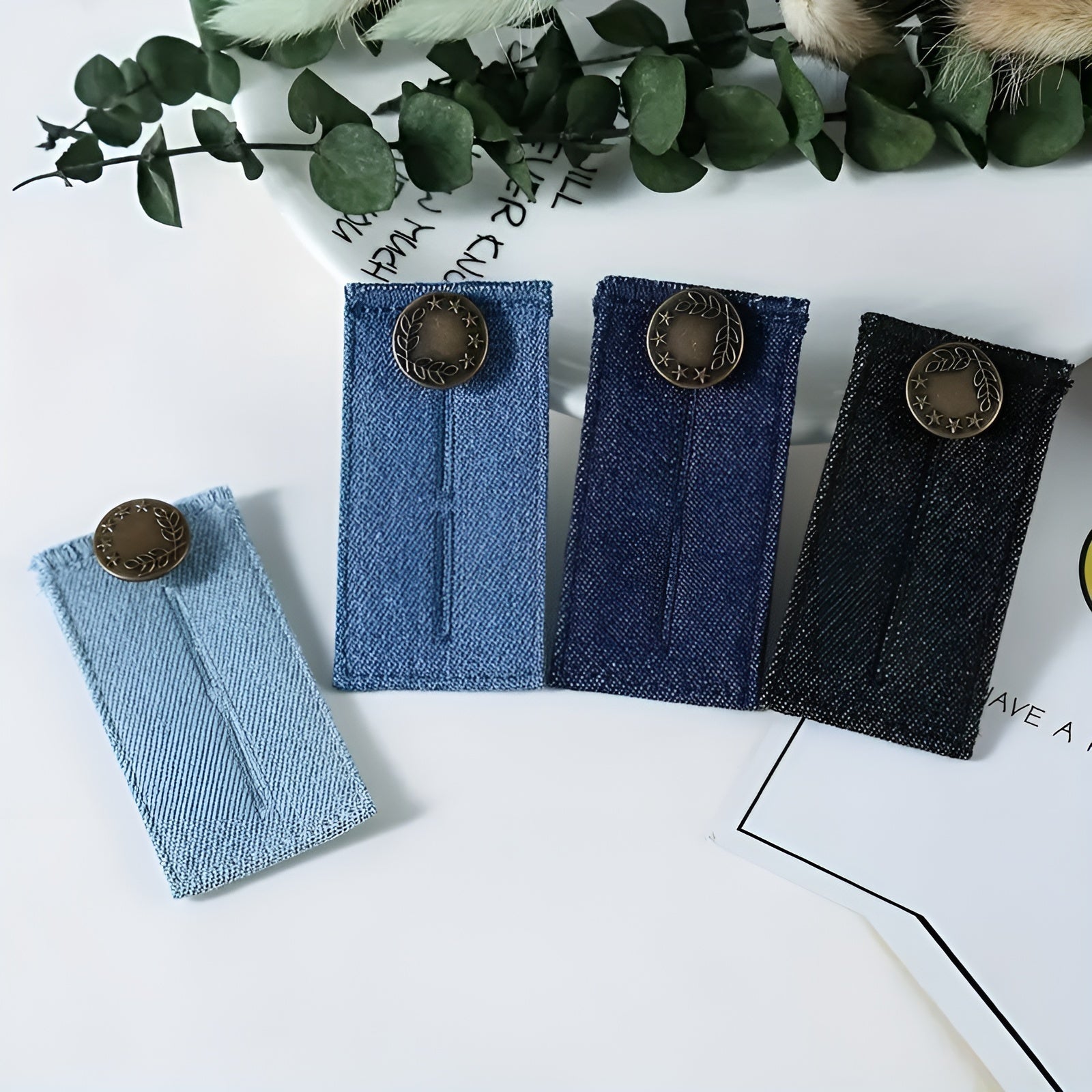 Extensor de cintura elástica para pantalones – Vista adicional – Disponible en NQLN Store Venezuela