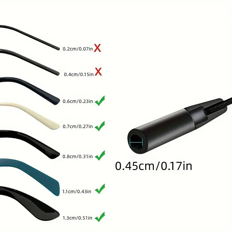 Soporte de correa para lentes (1 unidad) – Al mejor precio en NQLN Store Caracas y Margarita