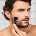 Rodillo dermico de microagujas para barba – Vista de cerca del producto – NQLN Store