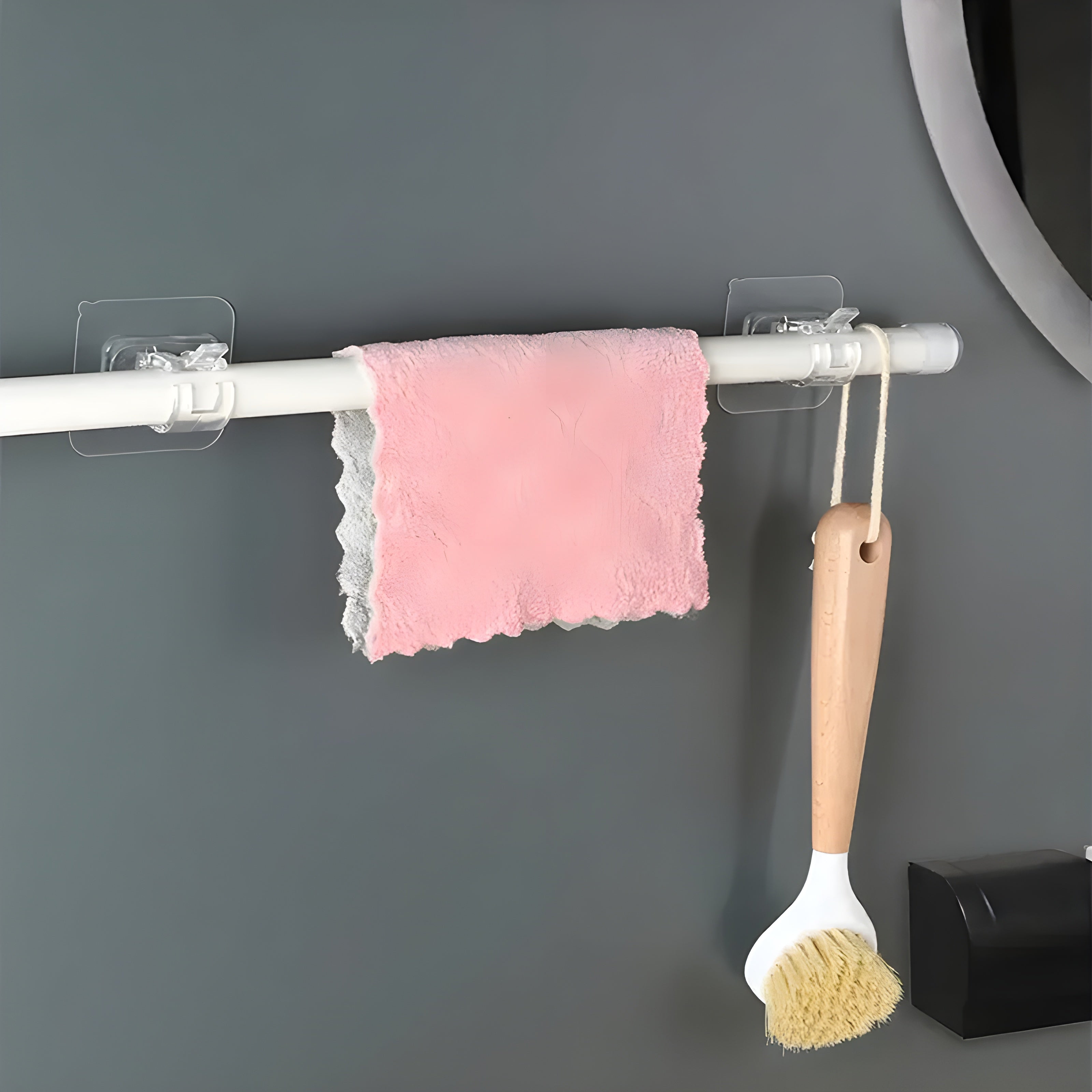 Soporte Autoadhesivo para Cortinas (Pack de 10) – Envío a toda Venezuela – NQLN Store