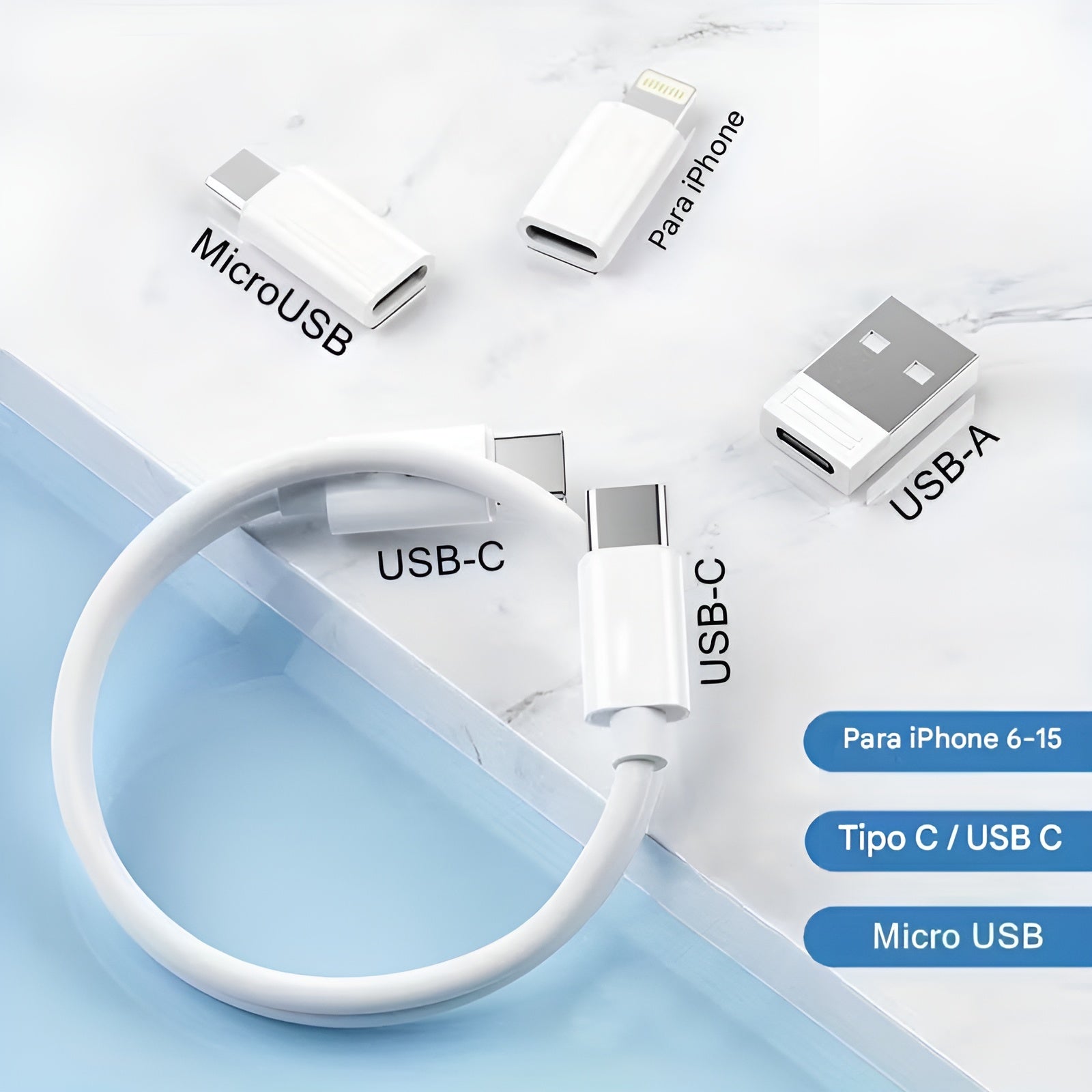 Kit de almacenamiento de tarjetas adaptadoras USB – Tienda online NQLN Store Venezuela