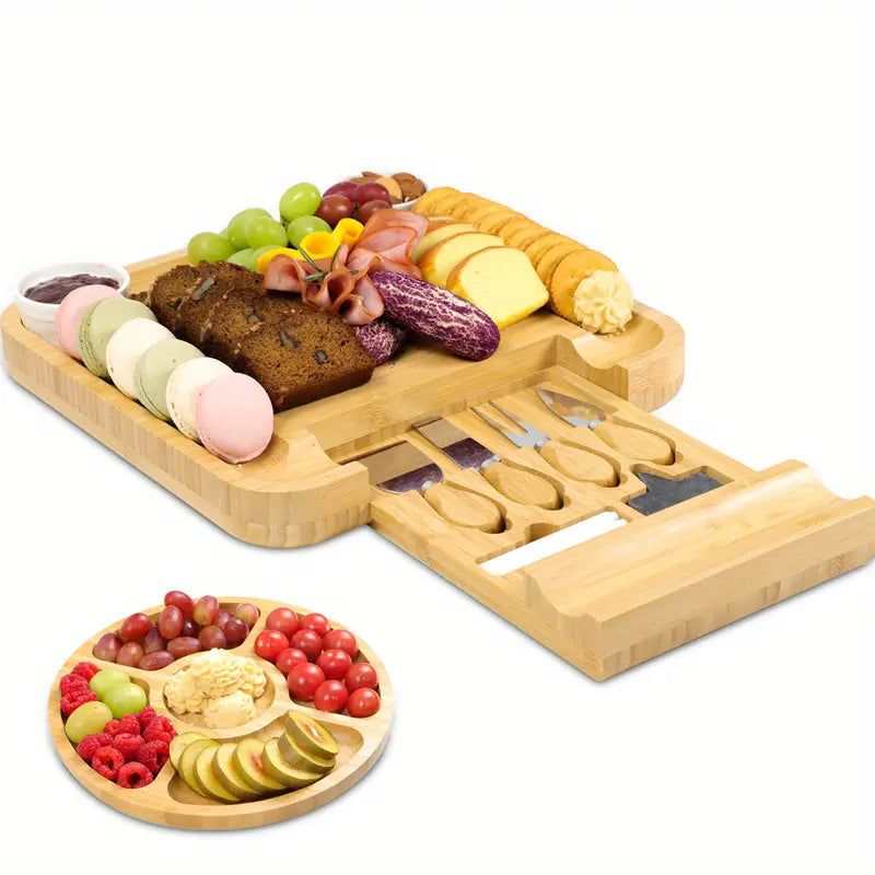 Juego de tablas de bambú para charcutería – Comprar online en NQLN Store Venezuela con envío a todo el país