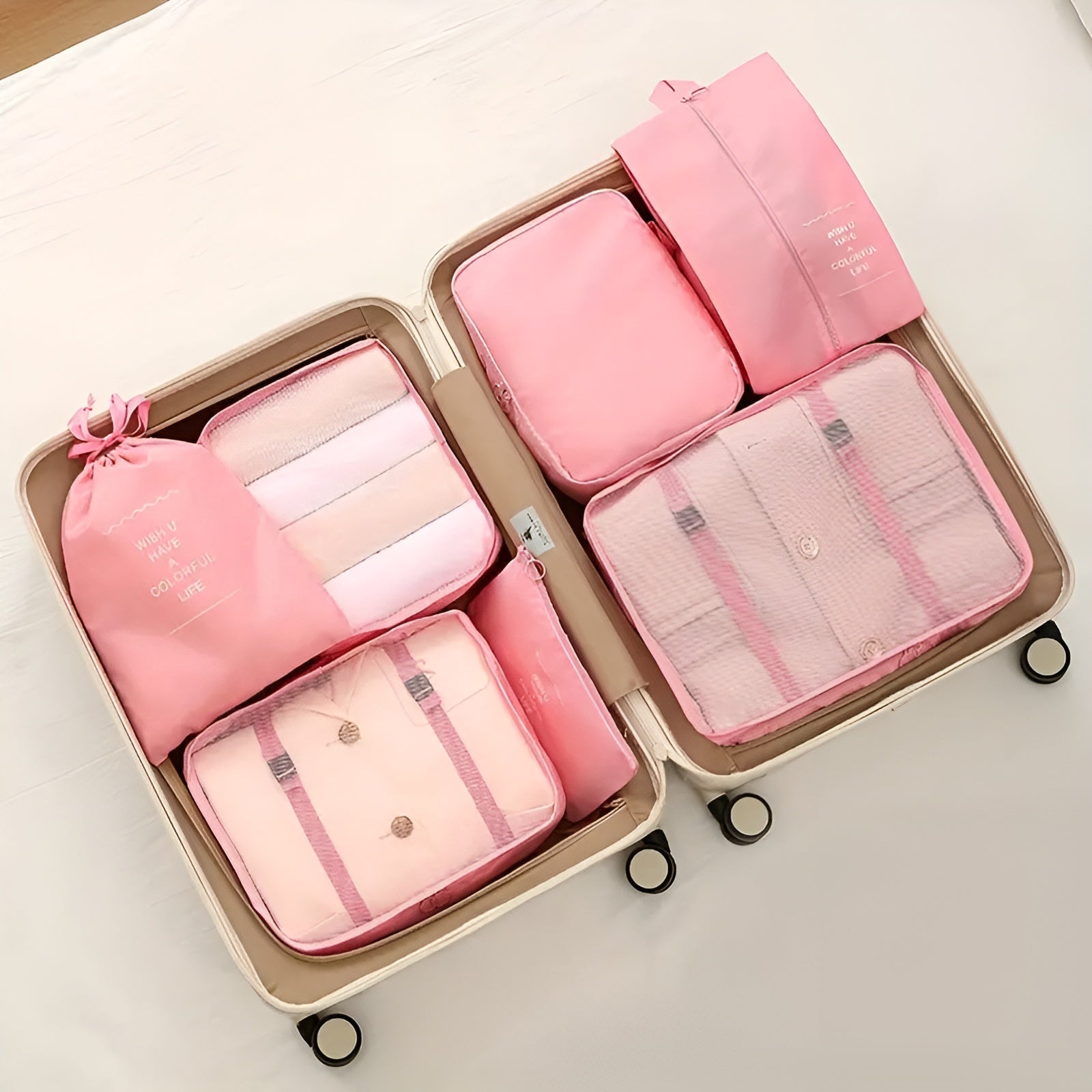 Set de bolsas de viajes (9 unidades) – Envío a toda Venezuela – NQLN Store