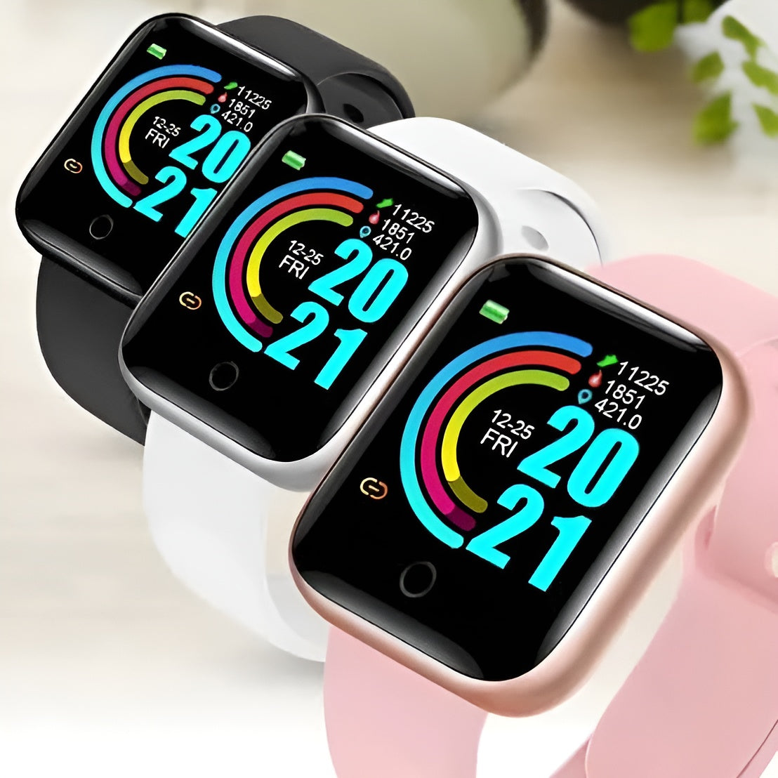 Reloj inteligente Y68 D20 – NQLN Store Venezuela, tienda online con envío a todo el país
