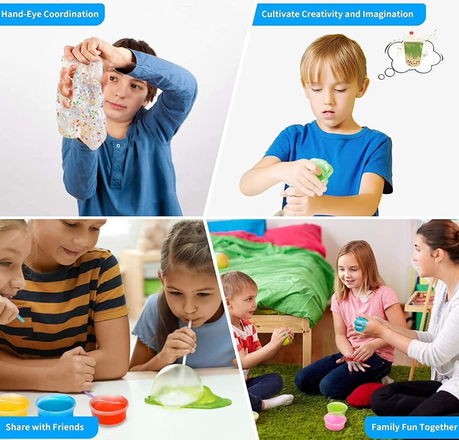 Kit de Slime con moldes y Mini Taza 12 piezas – Envío a toda Venezuela – NQLN Store