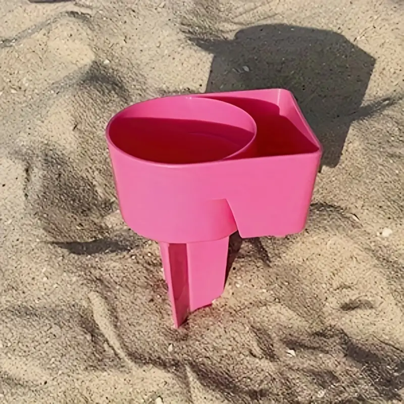 Portavasos de playa – Detalle y presentación – NQLN Store Venezuela