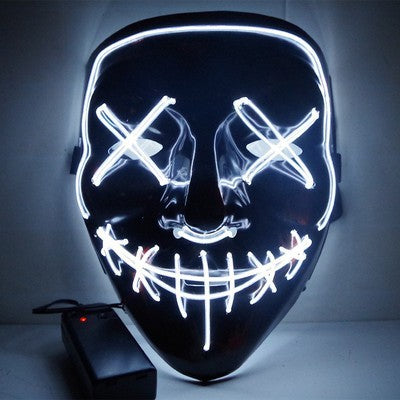 Mascara Led para disfraz – Detalle y presentación – NQLN Store Venezuela