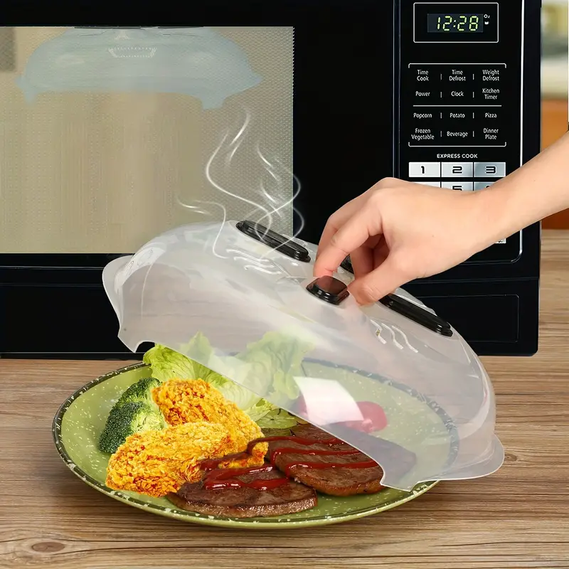 Cubierta magnetica de microondas para alimentos – Vista de cerca del producto – NQLN Store