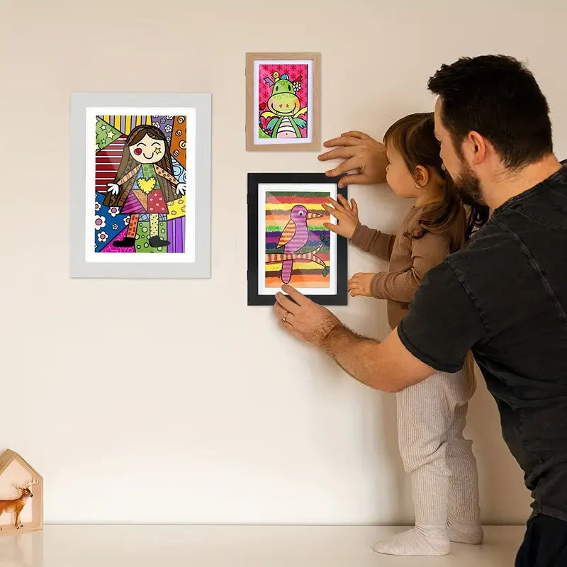 Marco con apertura para dibujos de niños – Presentación del producto – Comprar en NQLN Store