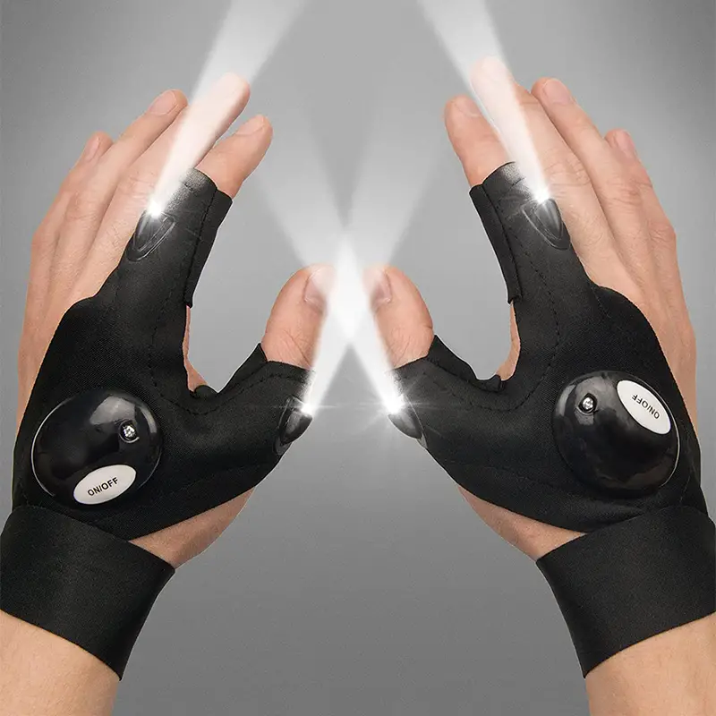 Guantes de linterna LED (Pack de 2) – Vista detalle del producto – NQLN Store