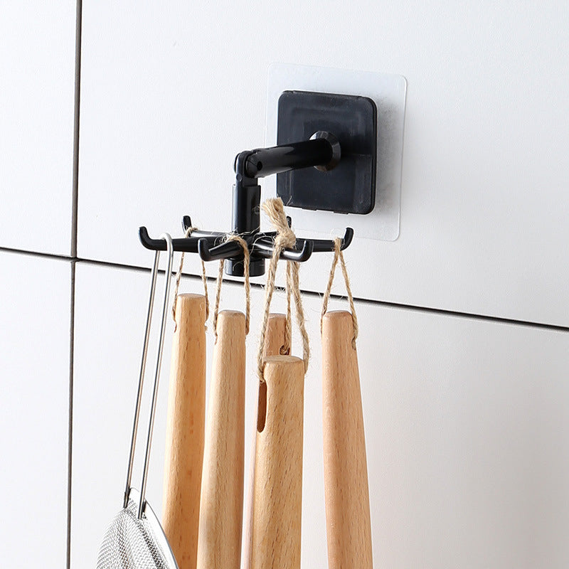 Soporte de pared giratorios de 360 grados para utensilios – Detalle y presentación – NQLN Store Venezuela