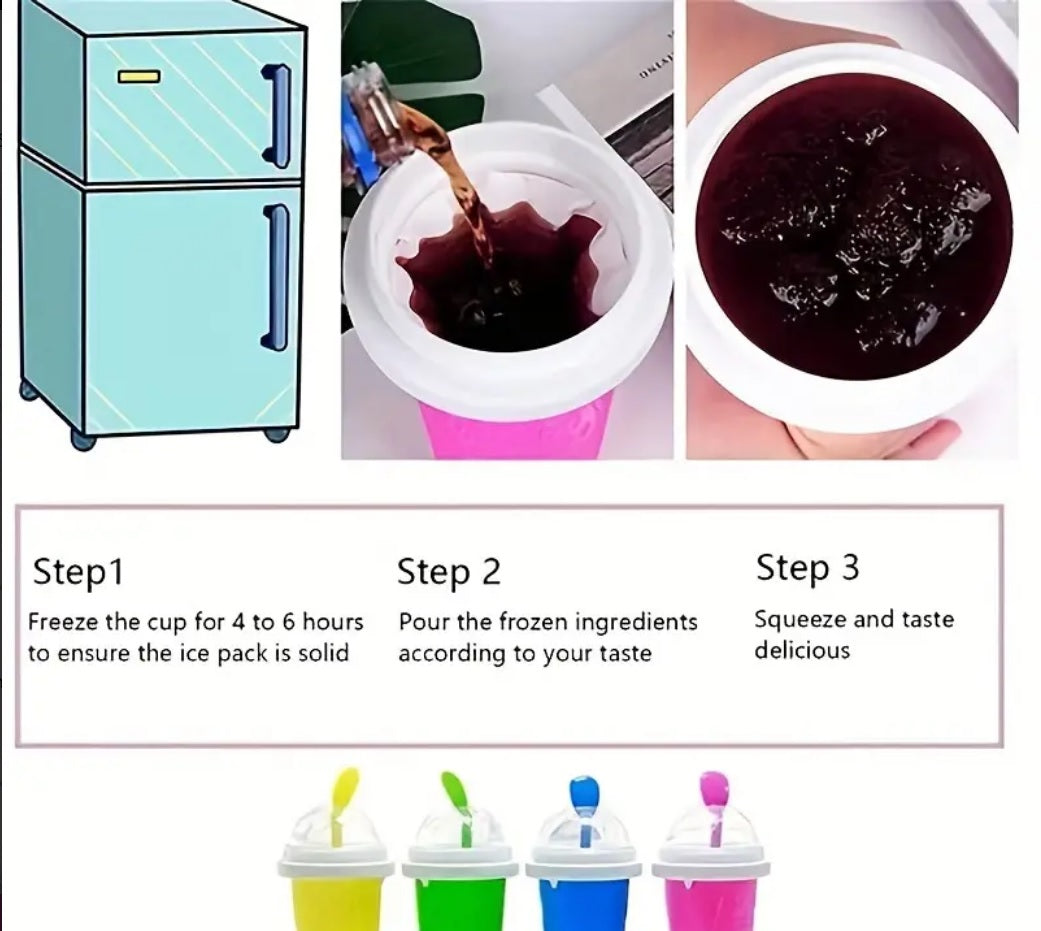 Vaso para hacer granizado manualmente – Detalle de calidad y acabado – NQLN Store