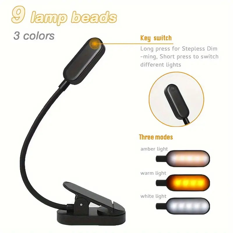 Lampara portatil con clip – Comprar al mejor precio en NQLN Store Venezuela